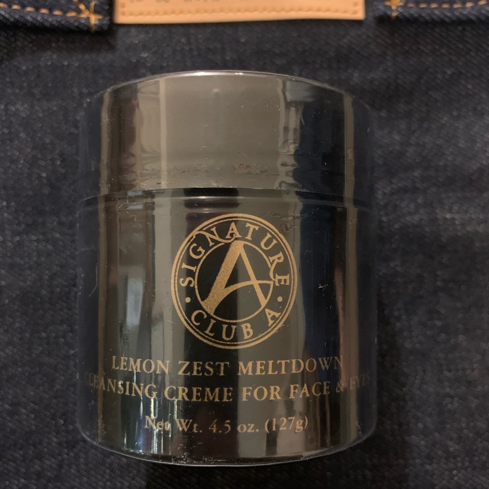 NEW ,Signature Club A by Adrienne Arpel, Lemon Zest Meltdown Cleansing Cream
